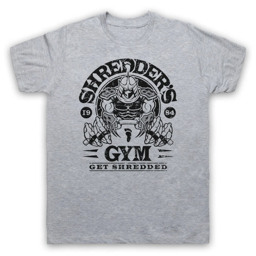Teenage Ninja Turtles SHREDDER'S GYM Anime Print Graphic T-shirt Men