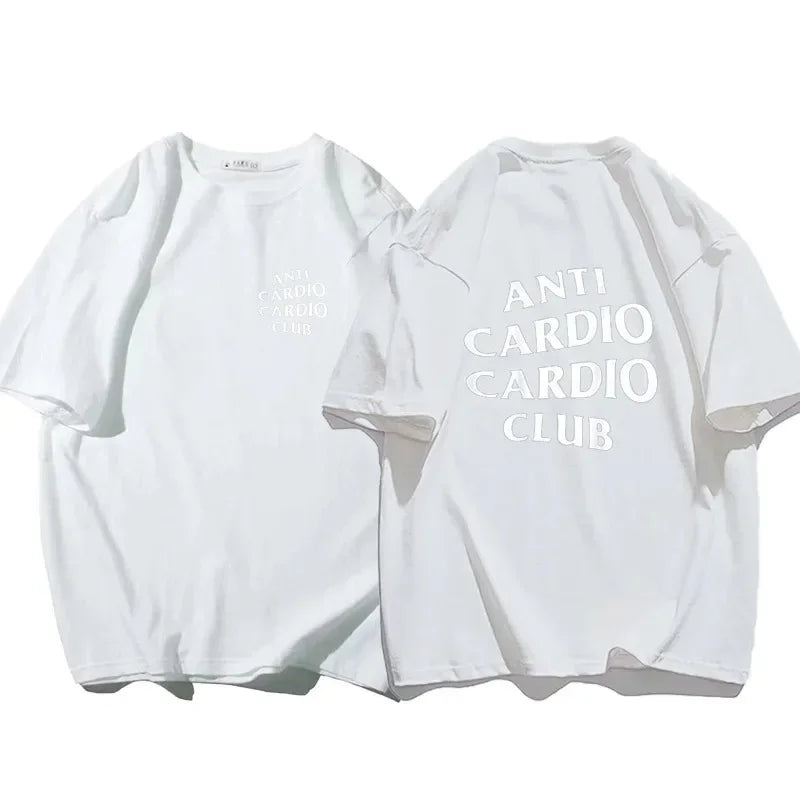 Camisa Anti Cardio Club T Shirt Gym Life