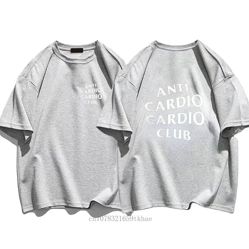 Camisa Anti Cardio Club T Shirt Gym Life