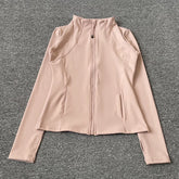 Quick Dry Stand Up Collar Fitness Jacket Women