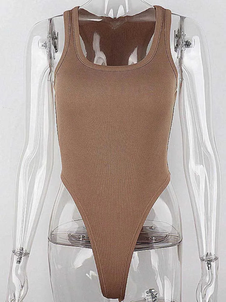 Bodysuit Hot Summer Sexy Bodycon Off Shoulder Halter