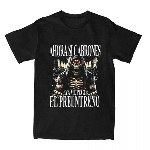 Calacas Chidas Gym Fitness T-Shirt