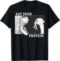 Attack on Titan Eat Your Protein Anime Gym Pump Bodybuilding Fitness