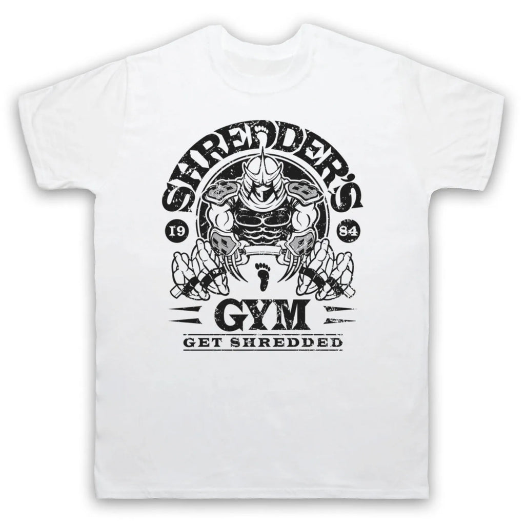 Teenage Ninja Turtles SHREDDER'S GYM Anime Print Graphic T-shirt Men
