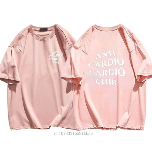 Camisa Anti Cardio Club T Shirt Gym Life