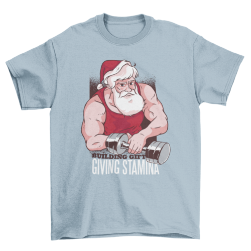 Buff Santa at the Gym