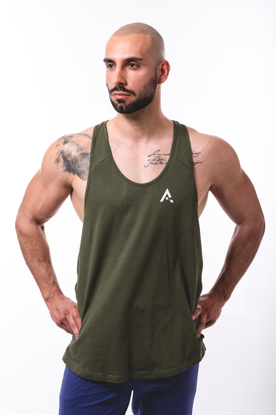 Alpha Stringer – Tank Top Gym Hombre Premium
